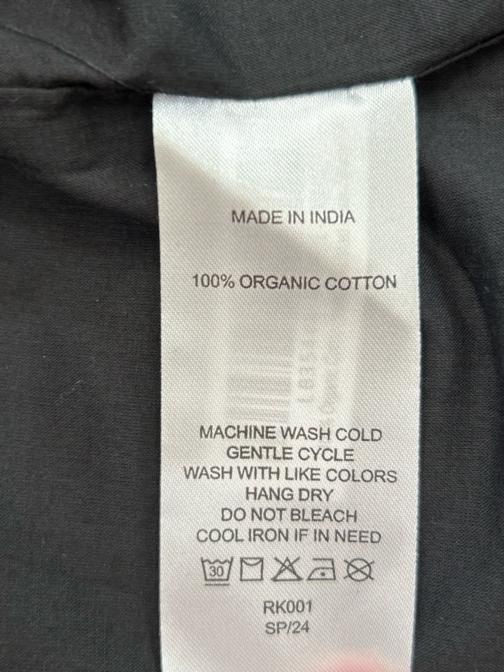 Quince Black Organic Cotton Poplin Sleeveless Maxi Dress V-Neck Size M NWT Beach - Picture 11 of 12